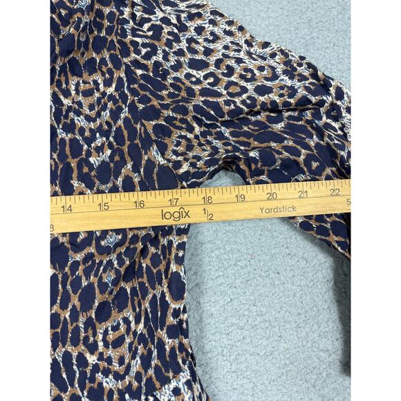 Atelier Jad Womens Size T3 Leopard Print Dress - Picture 5 of 7